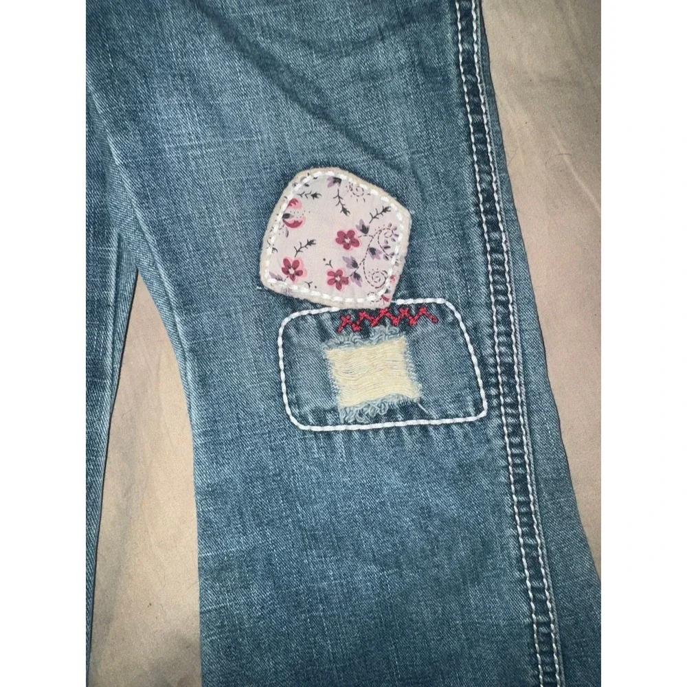 Vintage Old Navy Girls Patchwork flare Jeans Size 3T | Excellent condition
